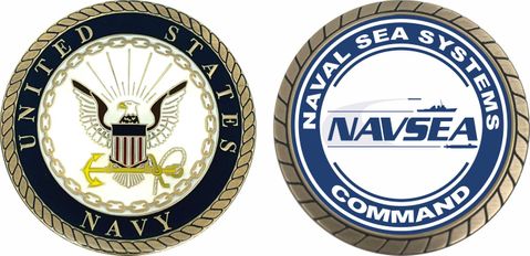 NAVSEA Challenge Coin