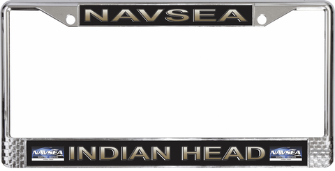 NAVSEA - Indian Head - License Plate Frame