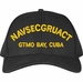 NAVSECGRUACT GTMO Bay, Cuba Text Only Custom Embroidered Cap
