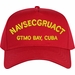 NAVSECGRUACT GTMO Bay, Cuba Text Only Custom Embroidered Cap