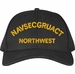 NAVSECGRUACT Northwest Text Only Custom Embroidered Cap