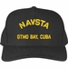 NAVSTA GTMO Bay, Cuba Text Only Custom Embroidered Cap
