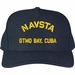 NAVSTA GTMO Bay, Cuba Text Only Custom Embroidered Cap