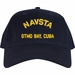 NAVSTA GTMO Bay, Cuba Text Only Custom Embroidered Cap