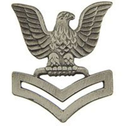 Navy 2nd Class 1" Lapel Pin