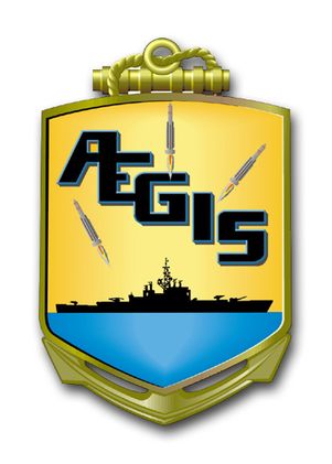 Navy Aegis Vinyl Transfer Decal