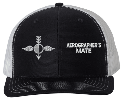 Navy Aerographer's Mate (AG) Rating USA Mesh-Back Cap