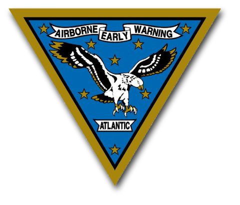 Navy AEW Atlantic Vinyl Transfer Decal