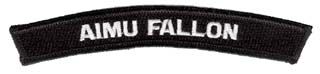 Navy AIMU Fallon Rocker Military Patch