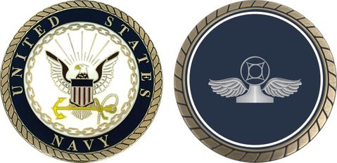 Navy Air Traffic Controller Rating Challenge Coin