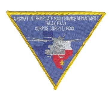 Navy Aircraft Intermediate Maintenance Department Truax Field 4" Military Patch