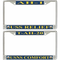 Navy AO Fleet Oiler License Plate frames Thumbnail Illustration