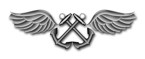 Navy Aviation Boatswain's Mate Vinyl Transfer Decal