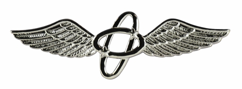 NAVY AVIATION ELECTRONIC TECHNICIAN ( AT ) MIRROR FINISH BALL CAP PIN