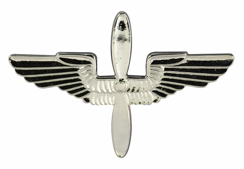 NAVY AVIATION MACHINIST'S MATE ( AD ) BALL CAP PIN "Mirrored Finish Only"