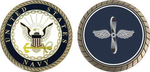 Navy Aviation Machinist's Mate Challenge Coin