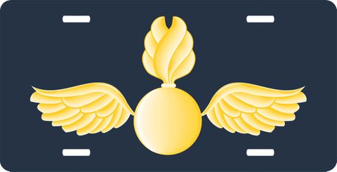 Navy Aviation Ordnanceman License Plate
