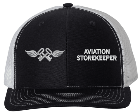 Navy Aviation Storekeeper (AK) Rating USA Mesh-Back Cap