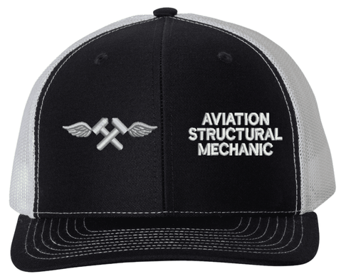 Navy Aviation Structural Mechanic (AM) Rating USA Mesh-Back Cap