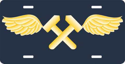 Navy Aviation Structural Mechanic License Plate