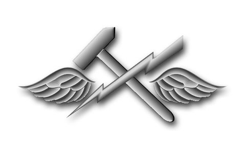 Navy Aviation Support Equipment Technician Vinyl Transfer Decal