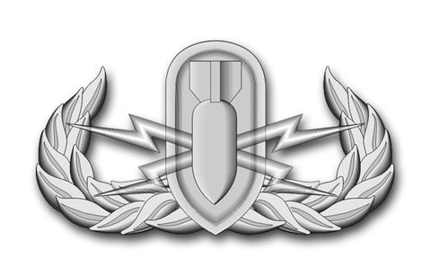 Navy Basic Explosive Ordnance Disposal Vinyl Transfer Decal
