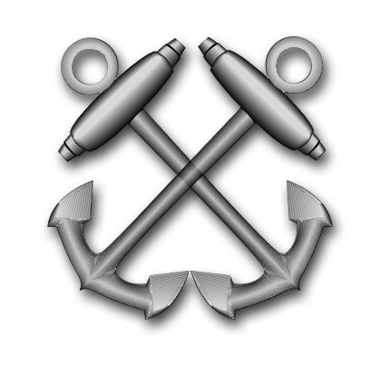 Navy Boatswain's Mate Vinyl Transfer Decal