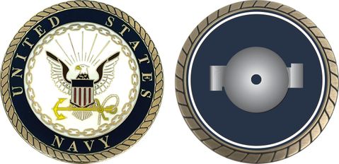 Navy Boiler Technician Challenge Coin