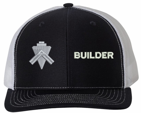 Navy Builder (BU) Rating USA Mesh-Back Cap