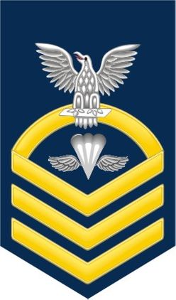 Navy Chief Gold E-7 Aircrew Survival Equipmentman PR Decal Sticker