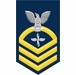 Navy Chief Gold E-7 Aviation Machinist's Mate AD Decal Sticker