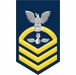 Navy Chief Gold E-7 Aviation Ordnanceman AO Decal Sticker