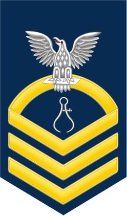Navy Chief Gold E-7 Instrumentman IM Decal Sticker