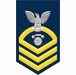 Navy Chief Gold E-7 Interior Communications Technician IC Decal Sticker