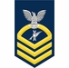 Navy Chief Gold E-7 Legalman LN Decal Sticker