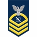 Navy Chief Gold E-7 Missile Technician MT Decal Sticker