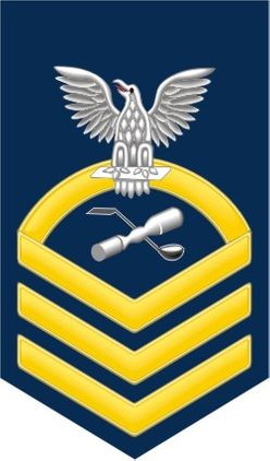 Navy Chief Gold E-7 Molder ML Decal Sticker