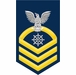Navy Chief Gold E-7 Quartermaster QM Decal Sticker