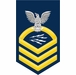Navy Chief Gold E-7 Radioman RM Decal Sticker