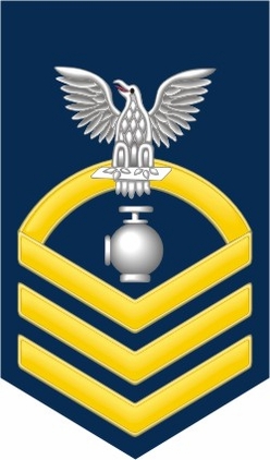 Navy Chief Gold E-7 Utilitiesman UT Decal Sticker