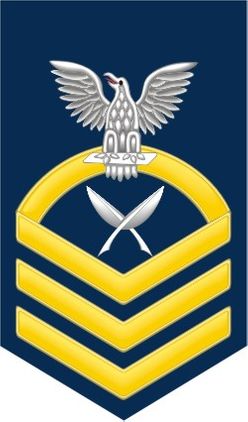 Navy Chief Gold E-7 Yeoman YN Decal Sticker