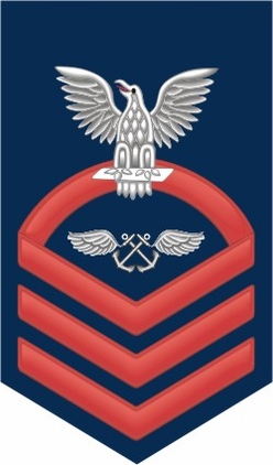 Navy Chief Red E-7 Aviation Boatswain's Mate AB Decal Sticker