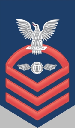 Navy Chief Red E-7 Aviation Electricians Mate AE Decal Sticker