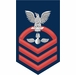 Navy Chief Red E-7 Aviation Ordnanceman AO Decal Sticker