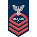 Navy Chief Red E-7 Aviation Structural Mechanic AM Decal Sticker