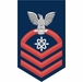 Navy Chief Red E-7 Data Systems Technician DS Decal Sticker