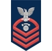 Navy Chief Red E-7 Interior Communications Technician IC Decal Sticker