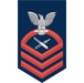 Navy Chief Red E-7 Lithographer LT Decal Sticker