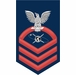 Navy Chief Red E-7 Mass Communications MC Decal Sticker