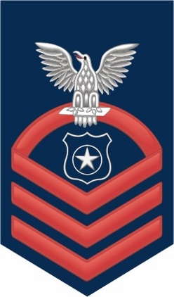 Navy Chief Red E-7 Master At Arms MA Decal Sticker